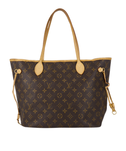 Neverfull MM Tote, Canvas, Mono, SP2077(2007), 2*